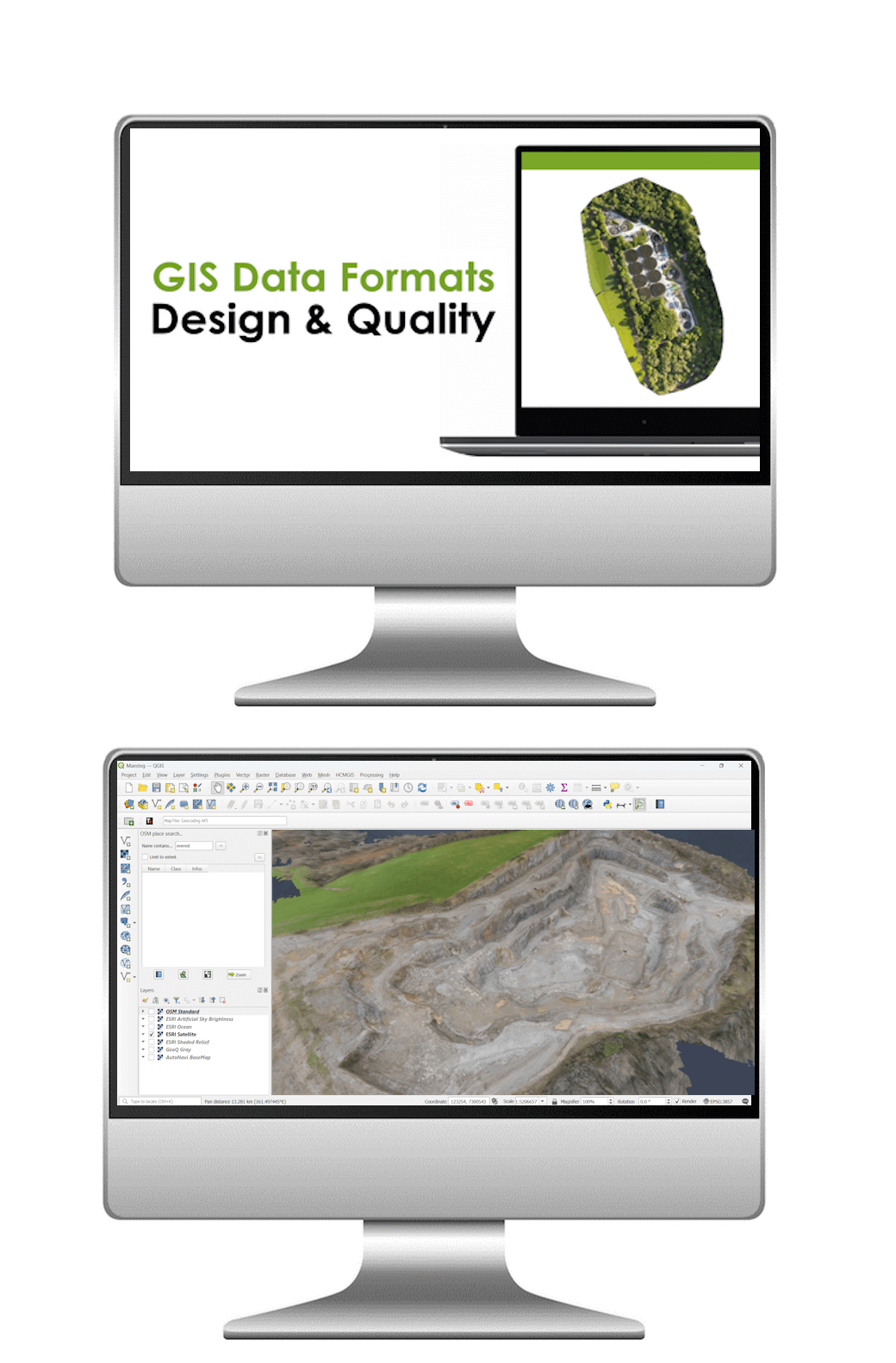 GIS Data Formats, Design & Quality